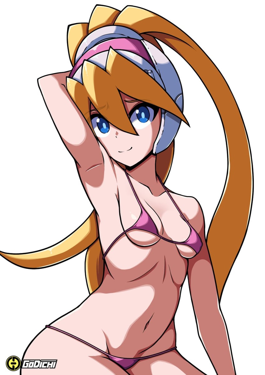 ciel (mega man and 1 more) drawn by godichi