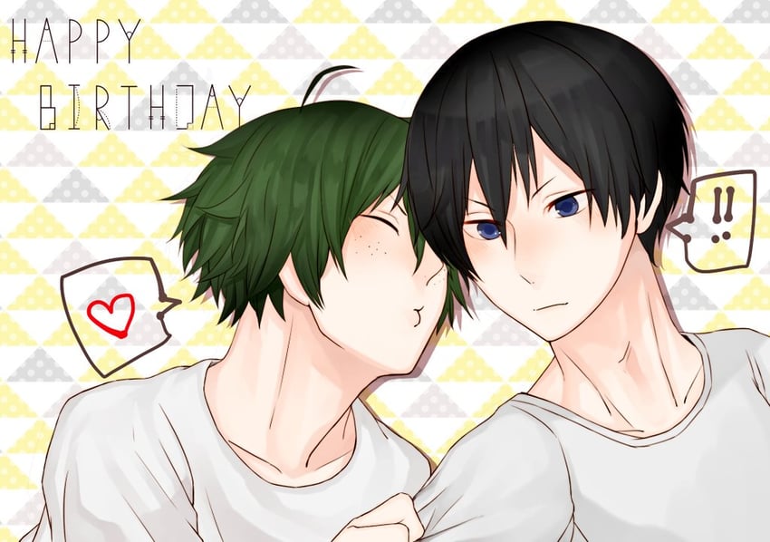 kageyama tobio and yamaguchi tadashi (haikyuu!!) drawn by colorful_ichigo