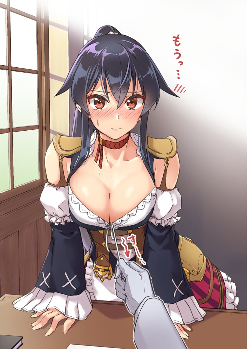 admiral, yahagi, and eishin flash (kantai collection and 1 more) drawn by abo_(hechouchou)