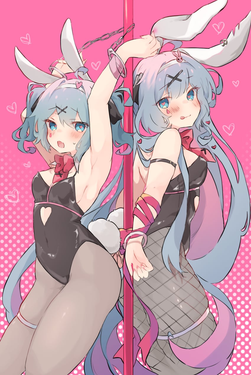 hatsune miku (vocaloid and 1 more) drawn by nekonika_(e102k)