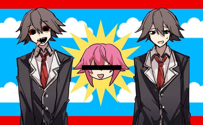 onoe serika and itou shinji (mesmerizer and 1 more) drawn by czzs2023