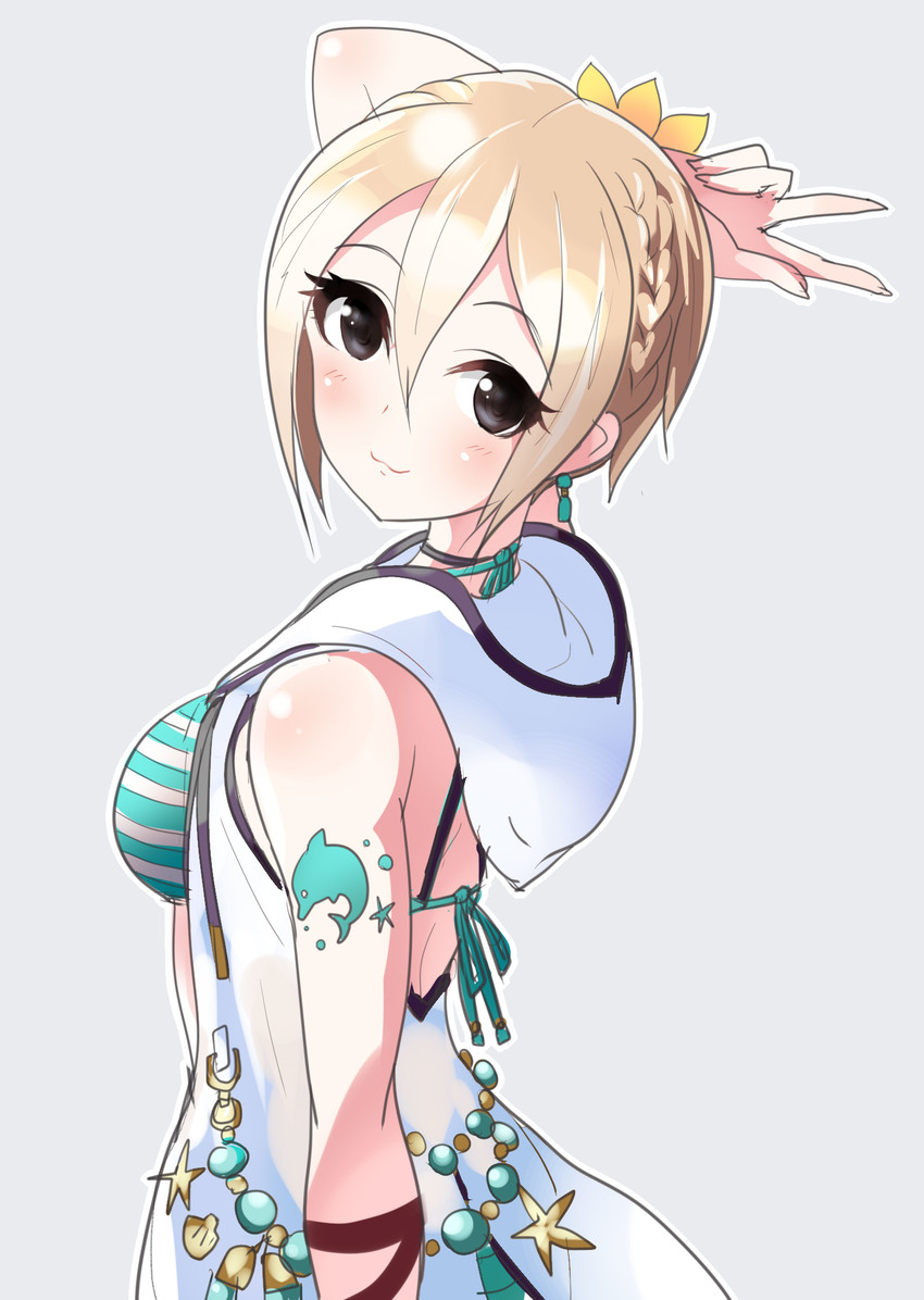 shiomi syuko (idolmaster and 2 more) drawn by oi_ke