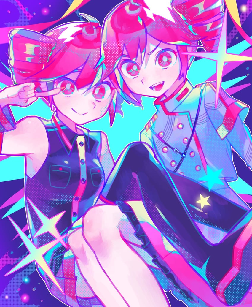 kasane teto (utau and 1 more) drawn by iro_(mywife_sunny)