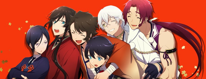 tsurumaru kuninaga, izumi-no-kami kanesada, horikawa kunihiro, yagen toushirou, tonbokiri, and 1 more (touken ranbu and 1 more)