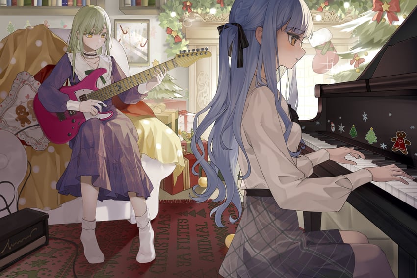 togawa sakiko and wakaba mutsumi (bang dream! and 1 more)