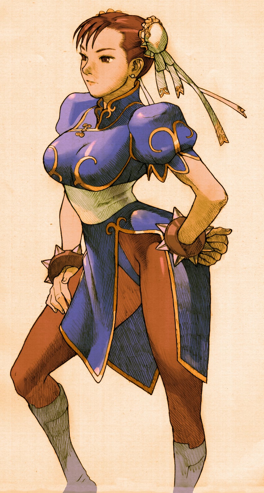 chun-li (street fighter and 4 more) drawn by bengus