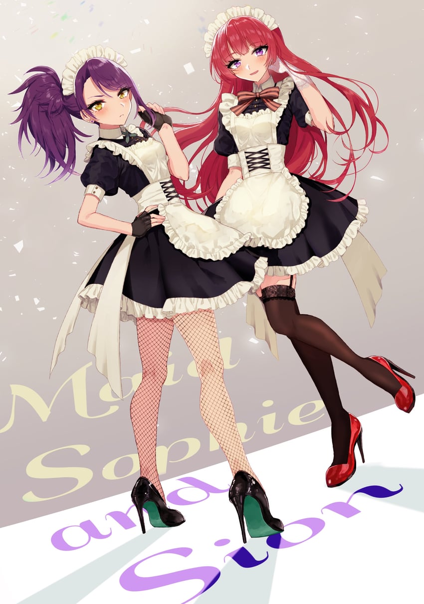 toudou shion and hojo sophy (pretty series and 1 more) drawn by hourai_ninjin