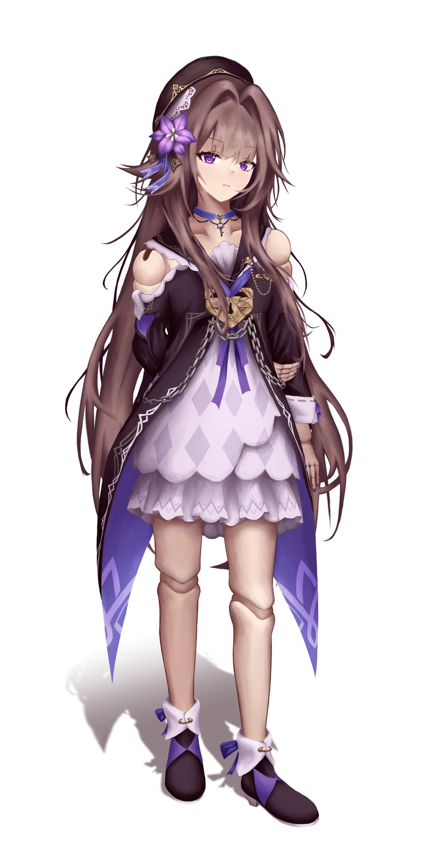 herta (honkai and 2 more) drawn by etora_eto