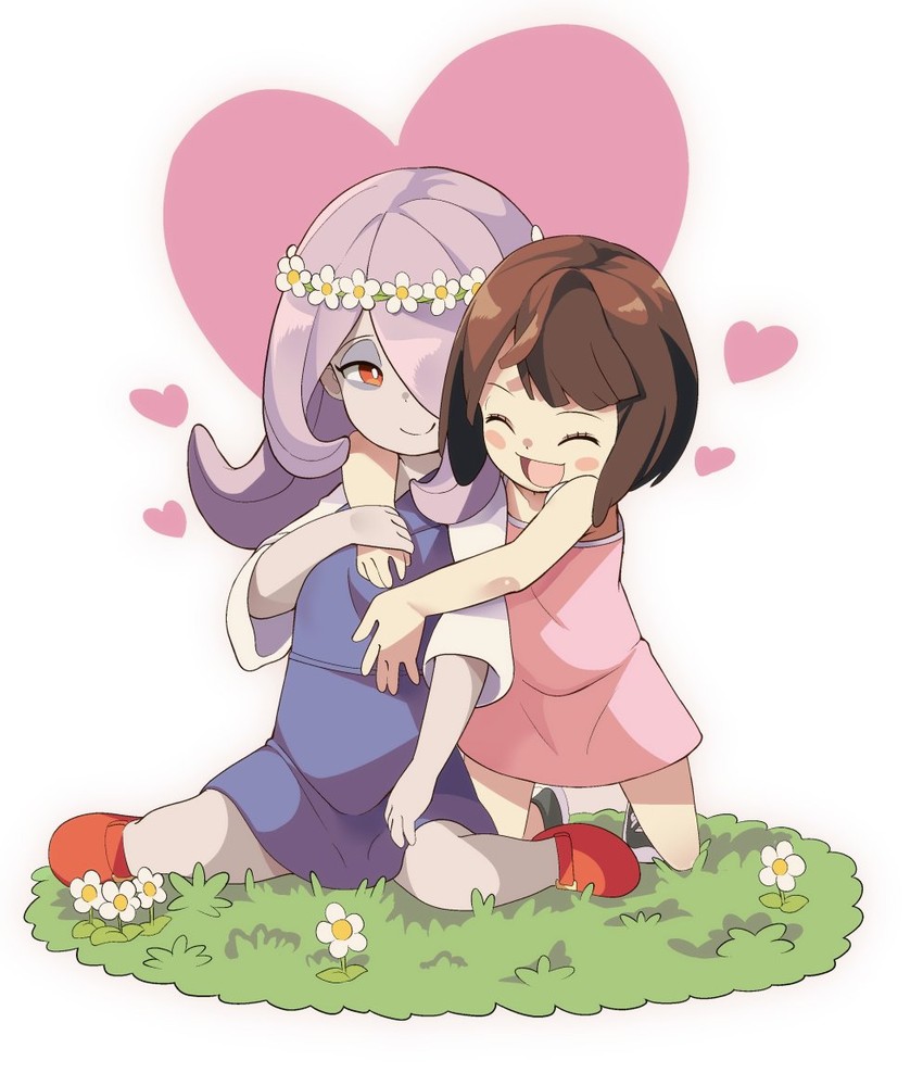 kagari atsuko and sucy manbavaran (little witch academia) drawn by popopo