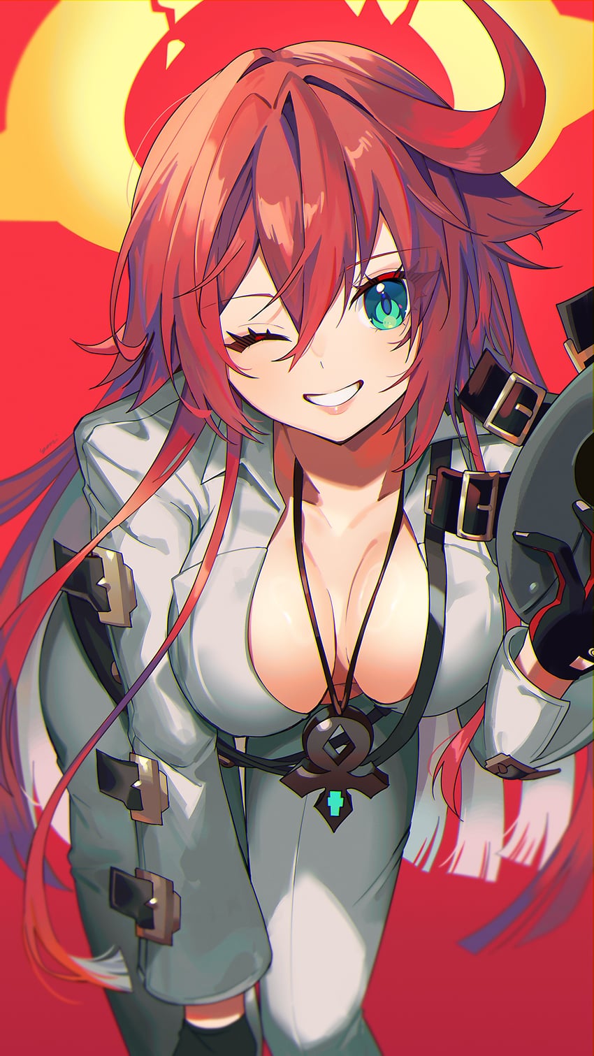 jack-o' valentine (guilty gear and 1 more) drawn by yasaikakiage