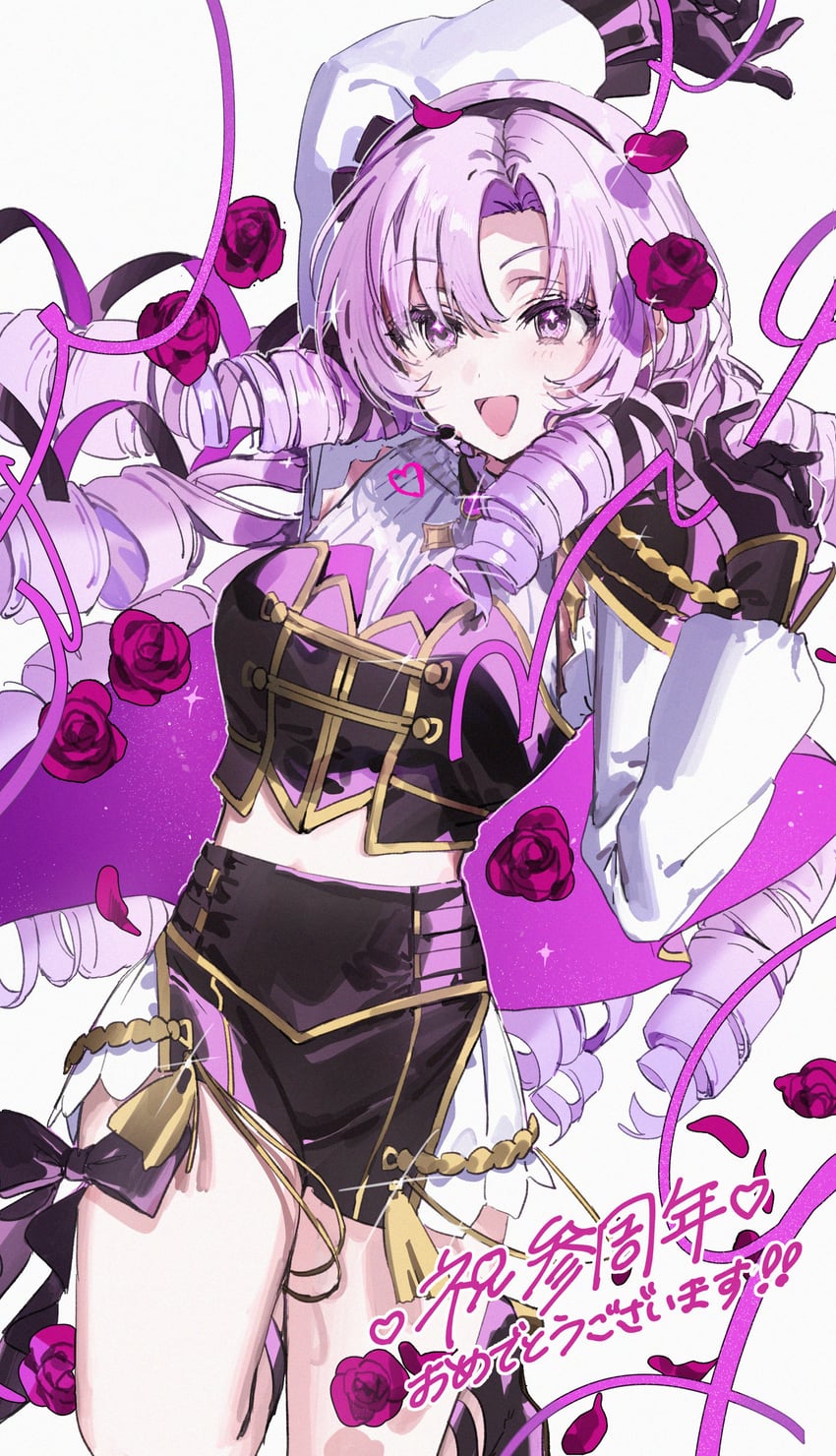 hyakumantenbara salome (nijisanji) drawn by kisaragi_1go and wata_(attaka_towel)