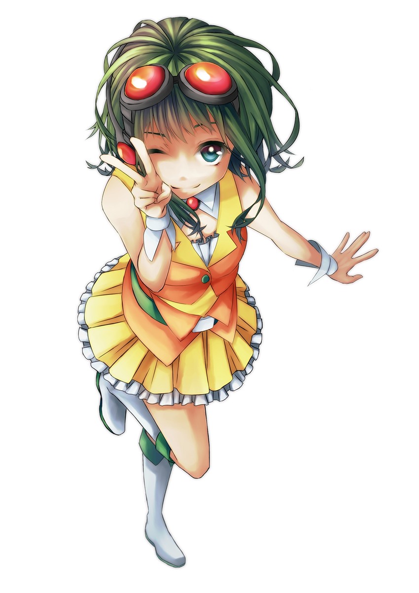 gumi (vocaloid) drawn by kashima_mika