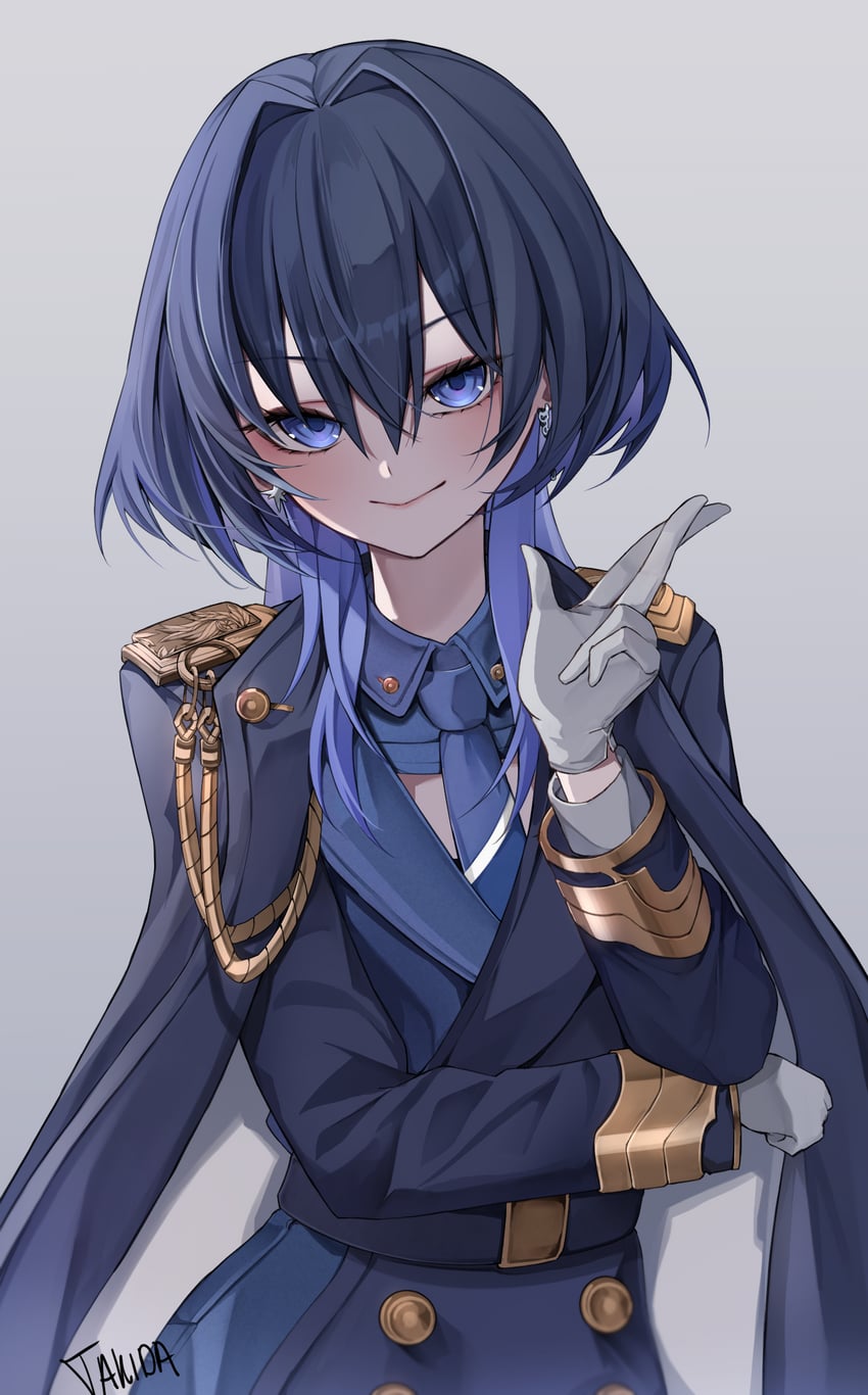 ouro kronii (hololive and 1 more) drawn by takida_185