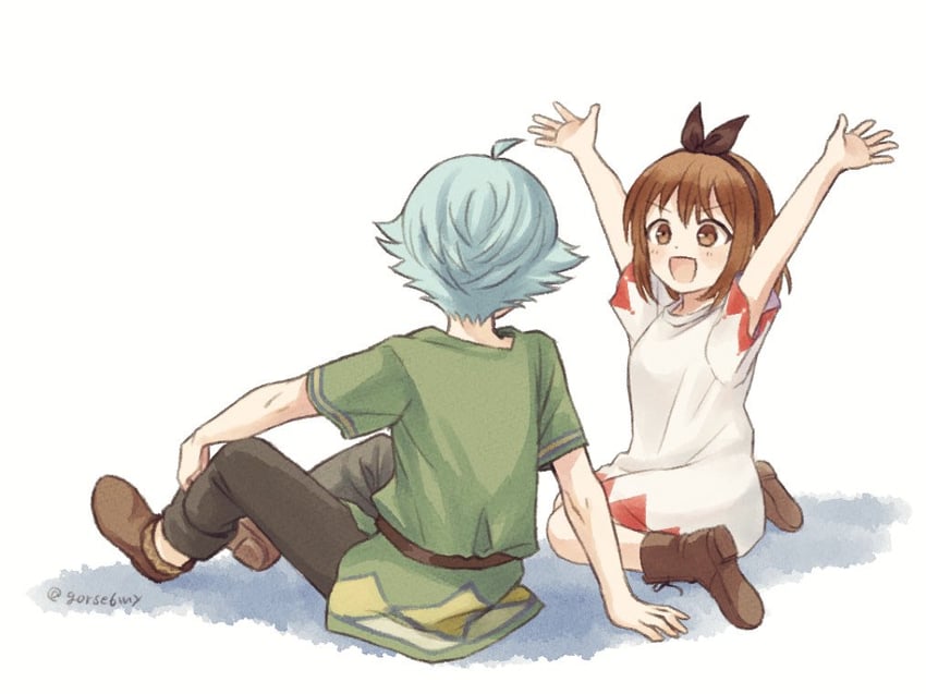 reisalin stout and bos brunnen (atelier and 1 more) drawn by hari_(gorse6my)