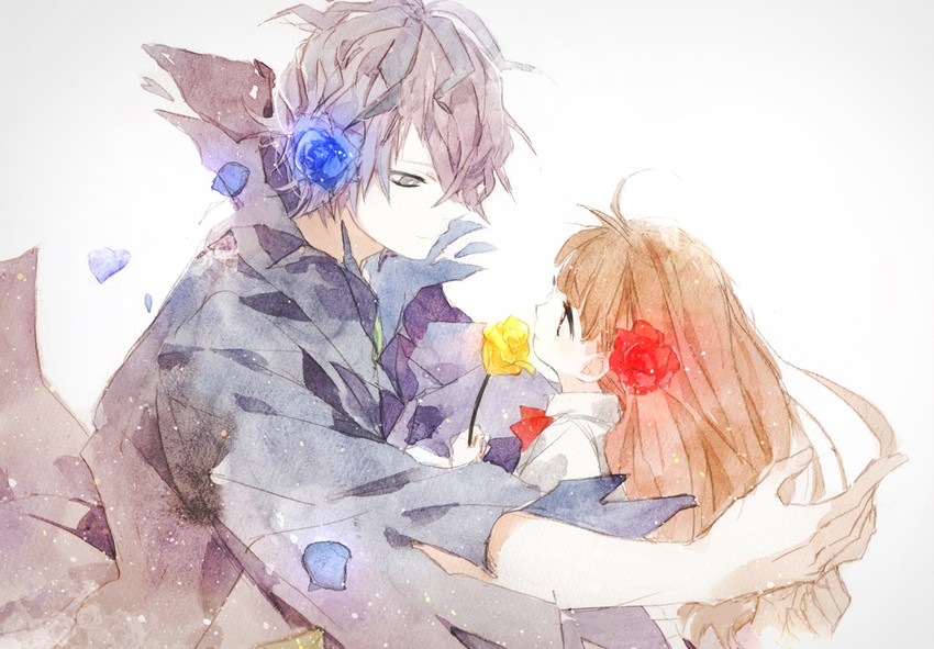 ib and garry (ib) drawn by gomas