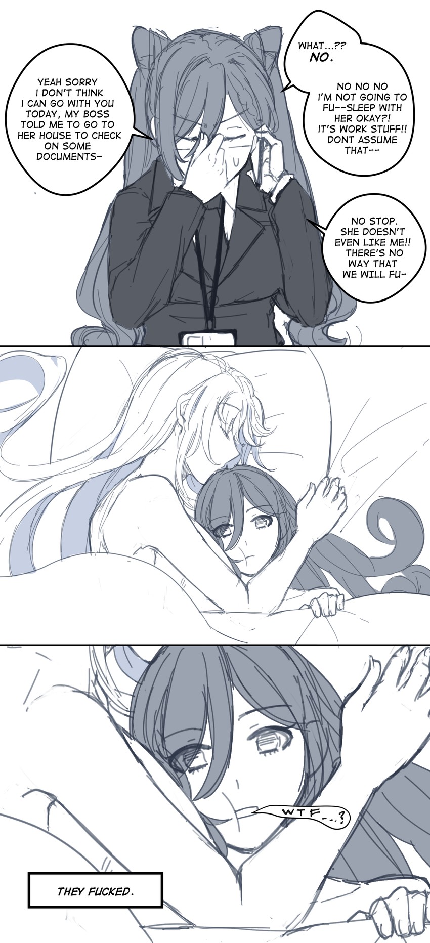 keqing and ningguang (genshin impact) drawn by hinagi_(fox_priest)
