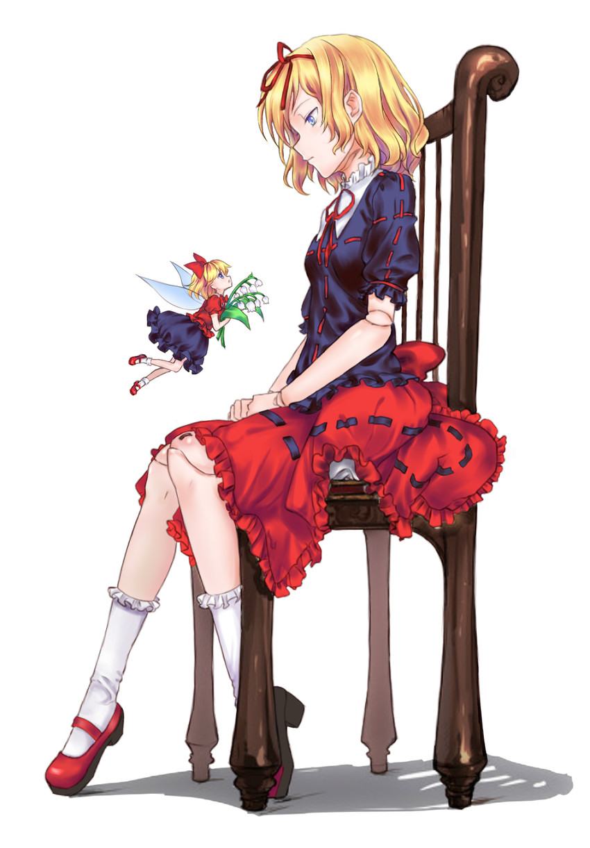 medicine melancholy and su-san (touhou) drawn by mirror_(xilu4)