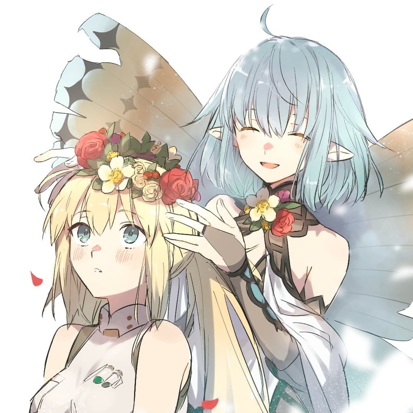 artoria pendragon, artoria caster, and hope (fate and 1 more) drawn by kabutomushi_s