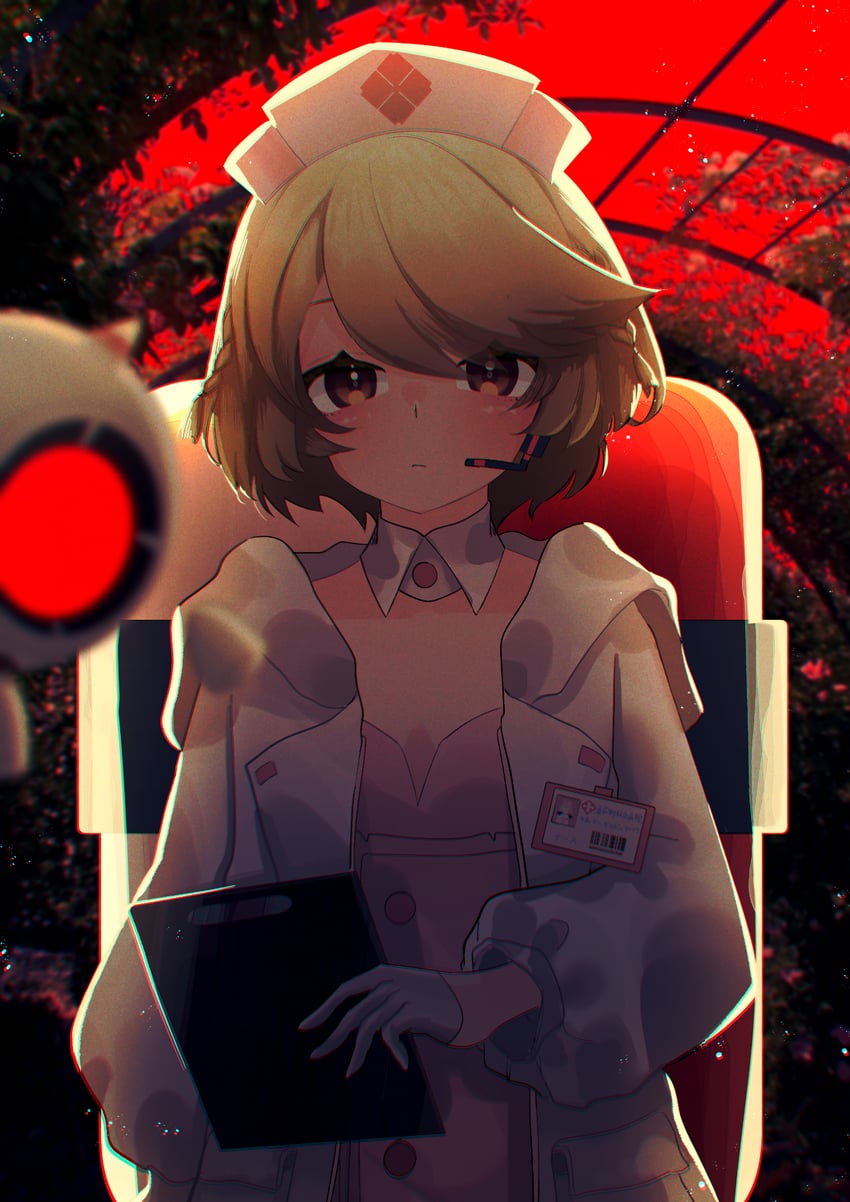 nurse robot type t (utau) drawn by monoko_go_irai_boshuuchu
