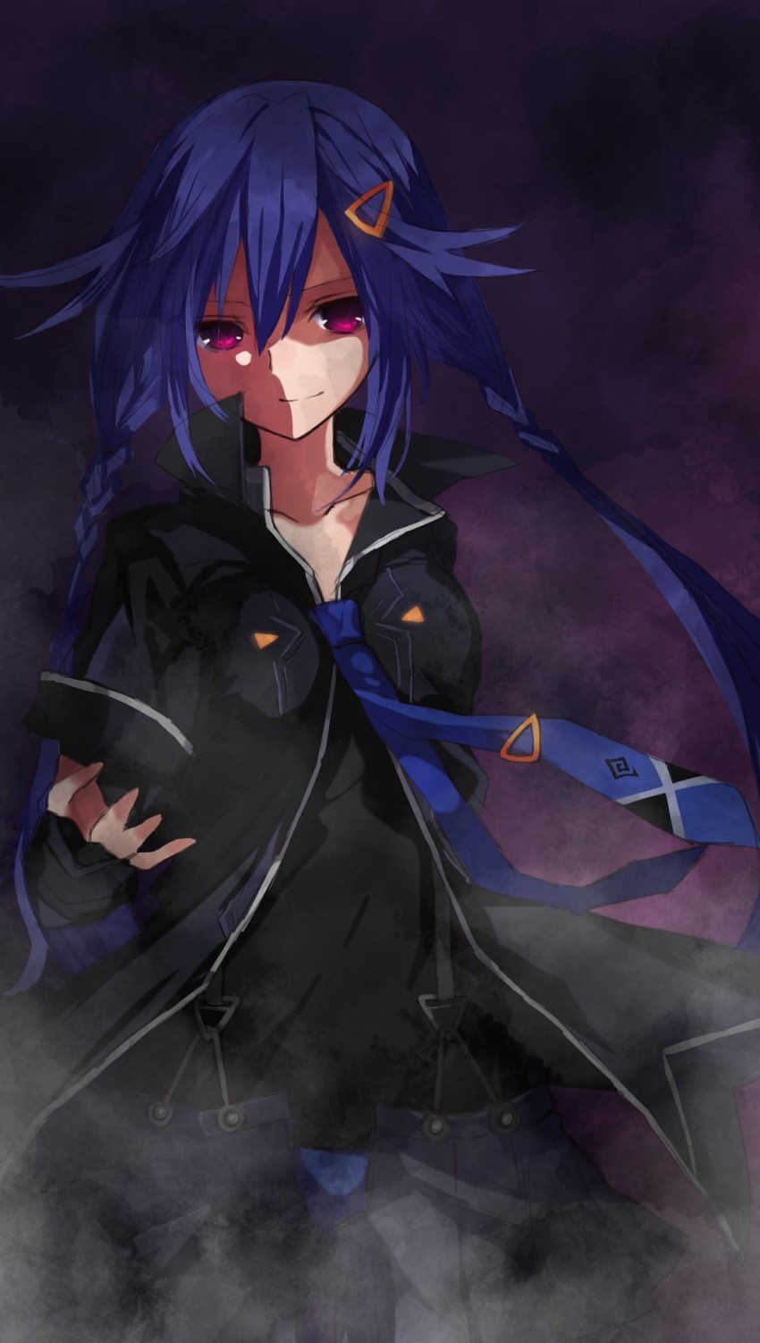 ankokuboshi kurome (neptune and 1 more) drawn by buran_buta