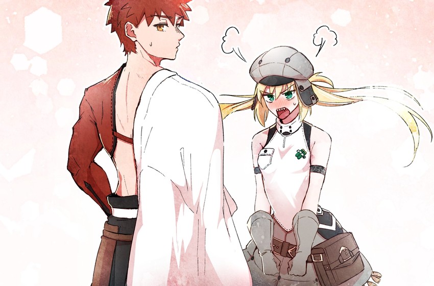 artoria pendragon, emiya shirou, artoria caster, and senji muramasa (fate and 1 more) drawn by yamano_udumi