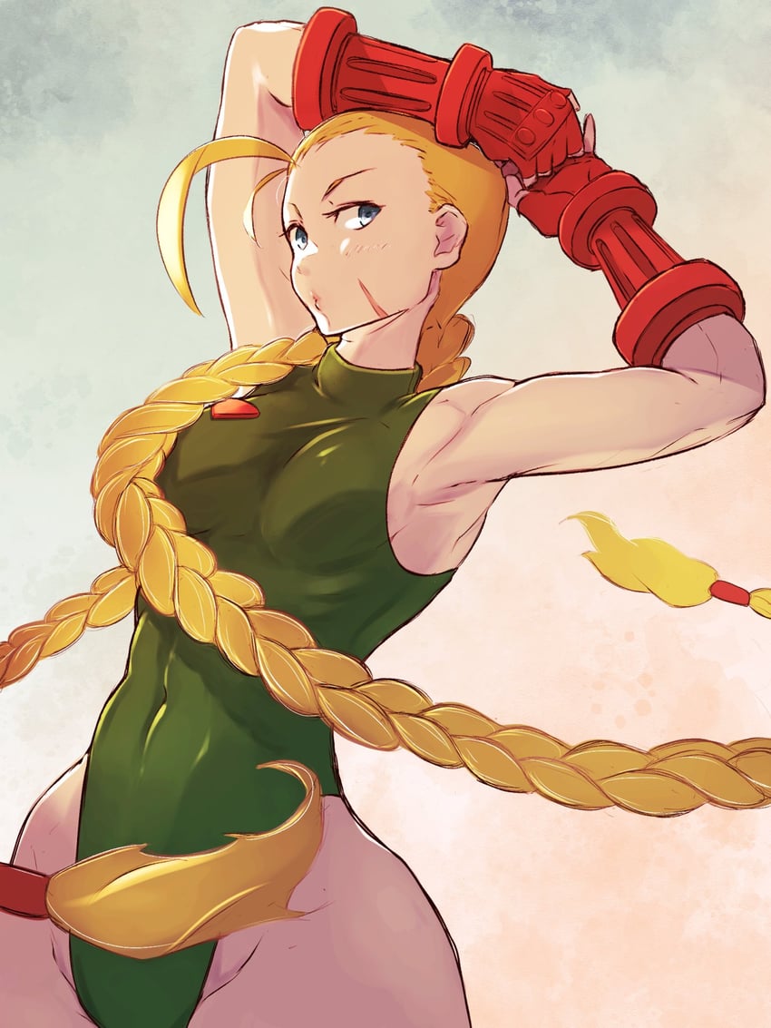 cammy white (street fighter and 1 more) drawn by yuenibushi