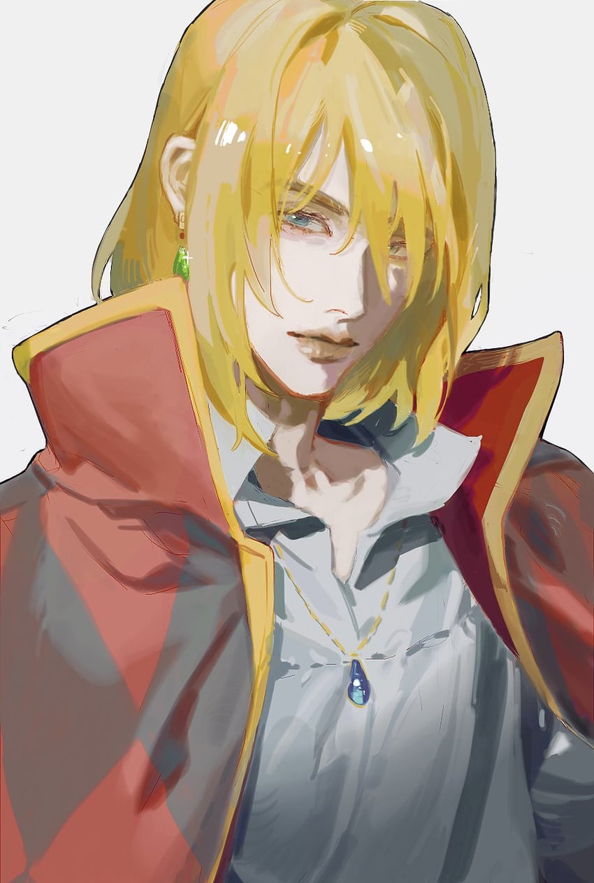 howl pendragon (howl no ugoku shiro) drawn by hong_3740