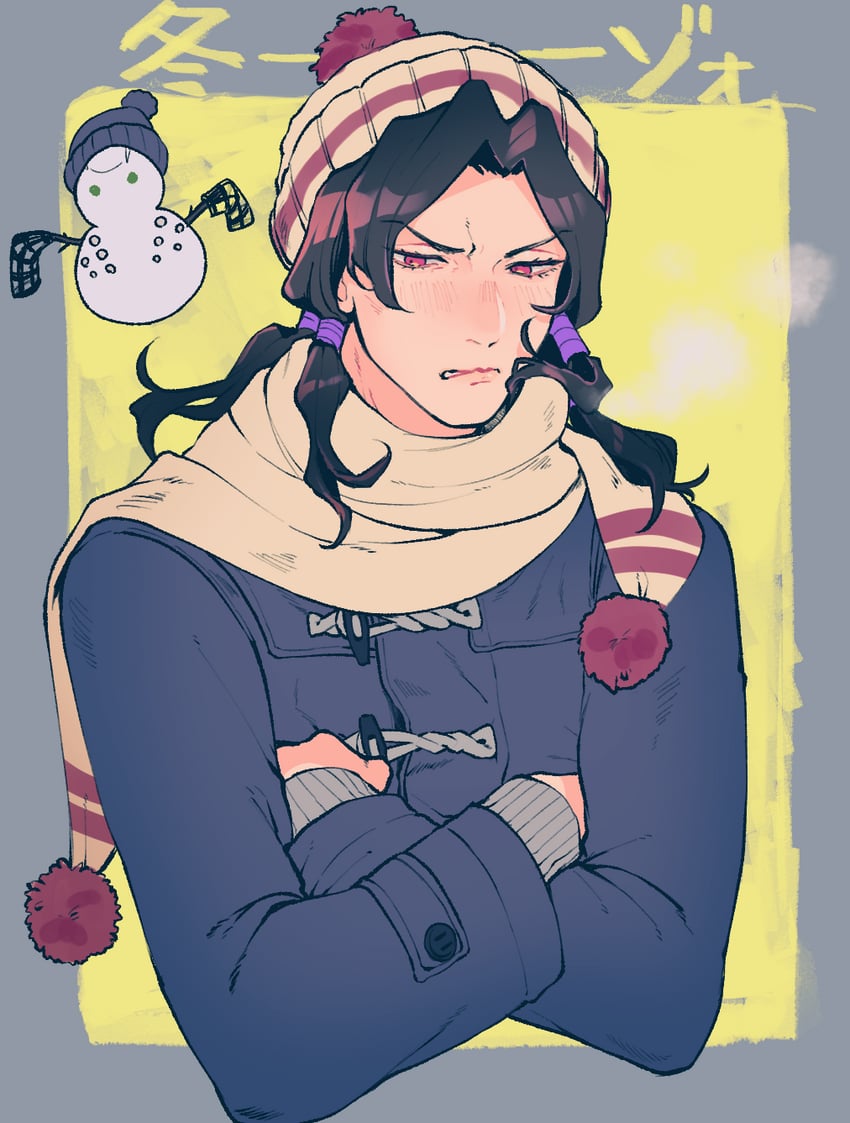 illuso and formaggio (jojo no kimyou na bouken and 1 more) drawn by eringichips