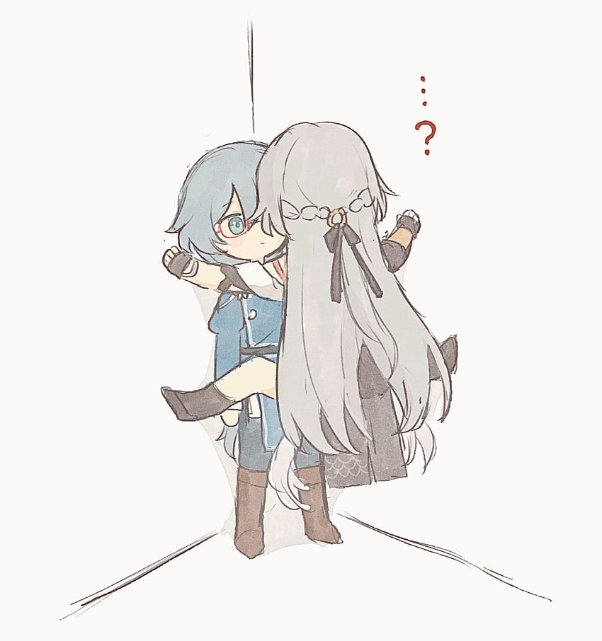 fu hua and herrscher of sentience (honkai and 1 more) drawn by tya_tya_3rd