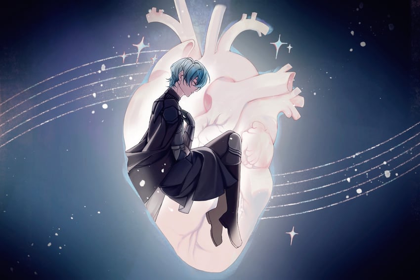 male byleth (fire emblem and 1 more) drawn by bbb52486717