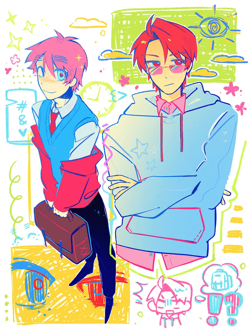 america and united kingdom (axis powers hetalia) drawn by siyuyuan82128