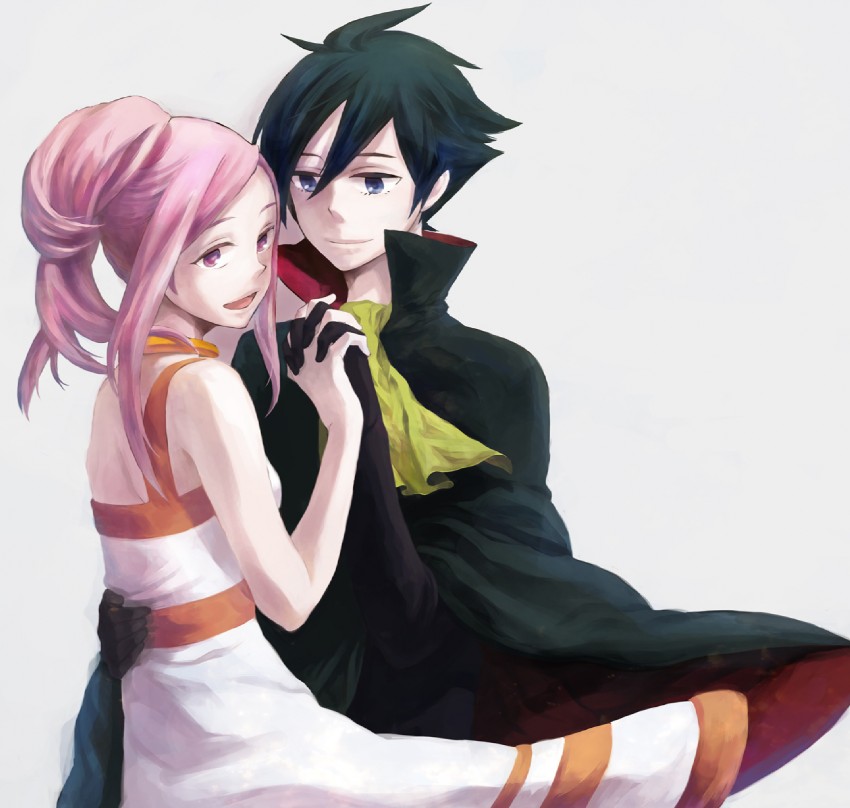 anemone and dominic sorel (eureka seven) drawn by ikadako
