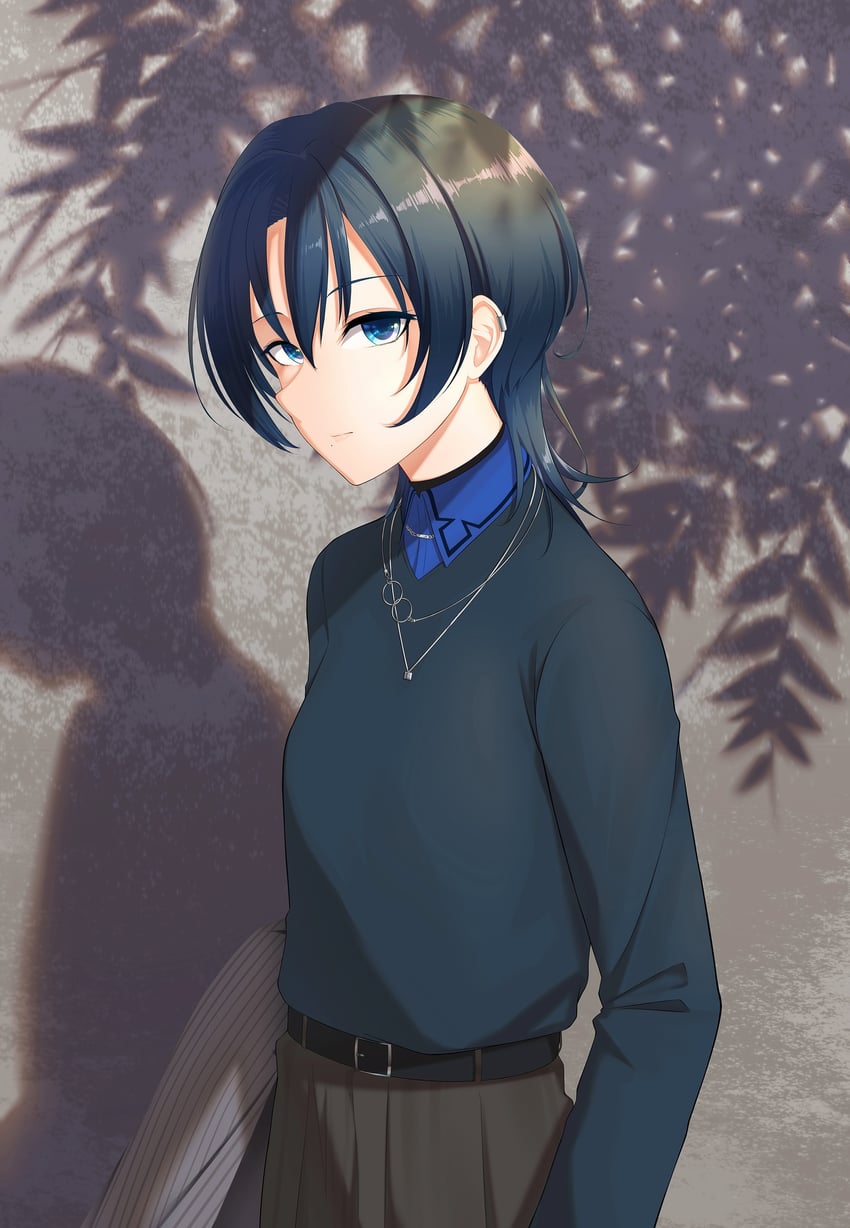 hiodoshi ao (hololive and 1 more) drawn by hui_yu