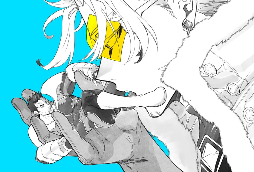 endeavor and hawks (boku no hero academia) drawn by dot_(pnt_sgr)