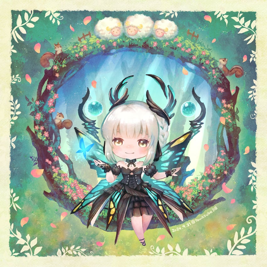 liv and liv: empyrea (punishing: gray raven) drawn by towasuke