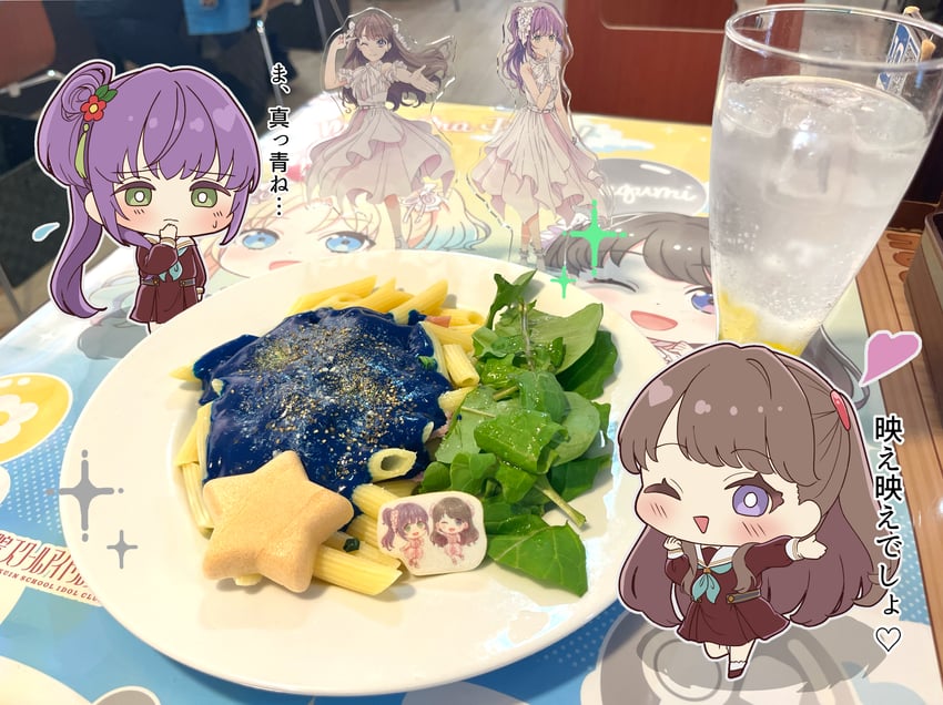 fujishima megumi, otomune kozue, and osawa rurino (love live! and 1 more) drawn by hiyori_(20hiyori727)