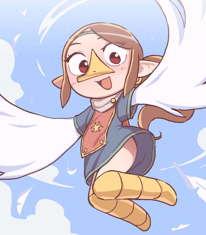 medli (the legend of zelda and 1 more) drawn by orenjipiiru