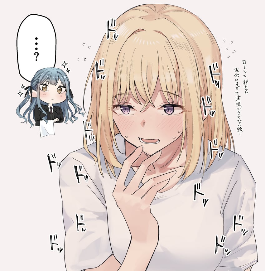 togawa sakiko and misumi uika (bang dream! and 2 more) drawn by hanetsuka