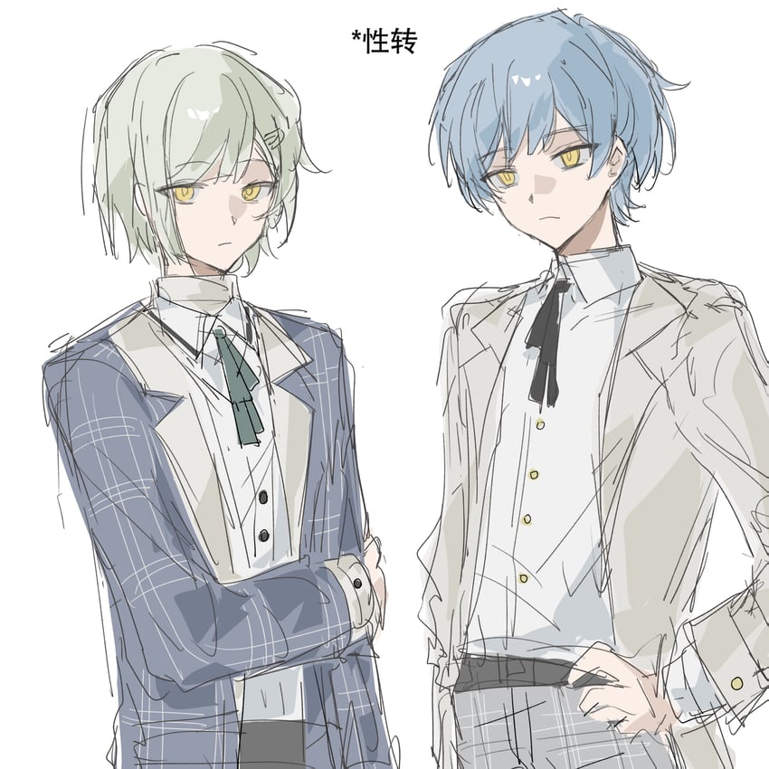 togawa sakiko and wakaba mutsumi (bang dream! and 1 more) drawn by marui89376177