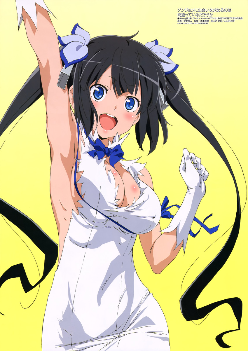 hestia (megami magazine and 1 more) drawn by anno_masato