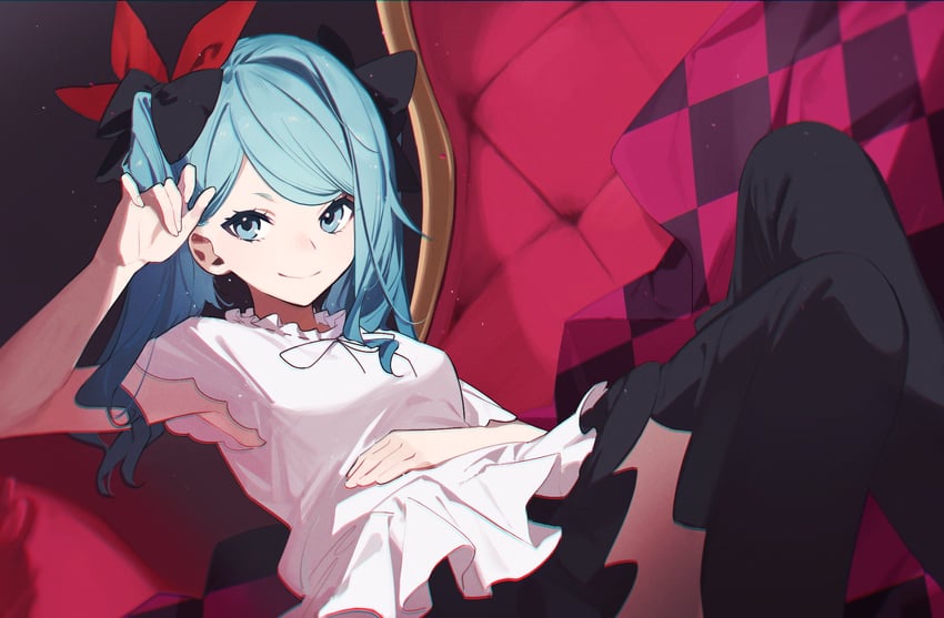 hatsune miku (vocaloid and 1 more) drawn by comugikun