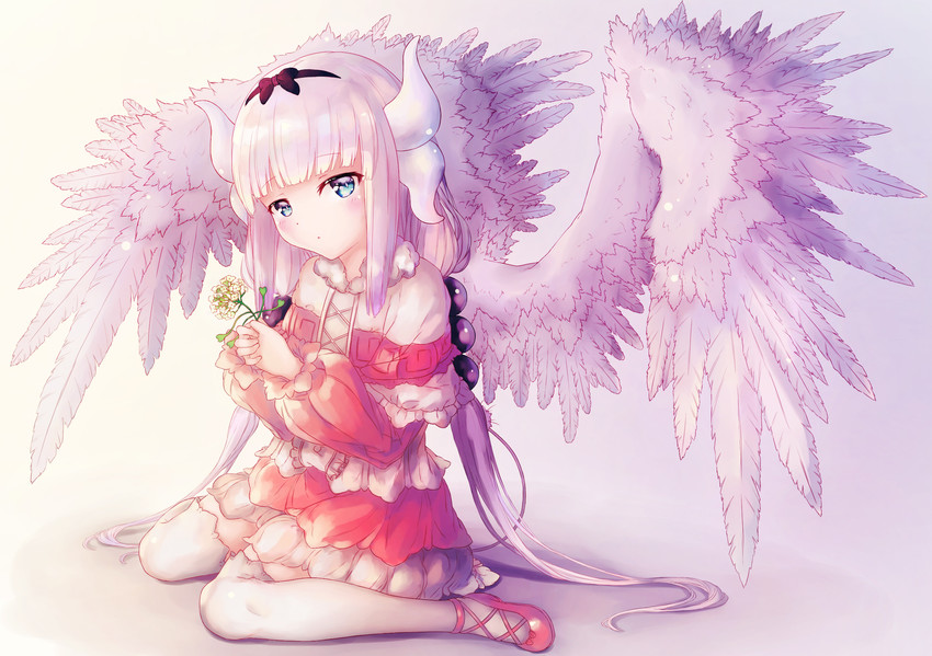 kanna kamui (kobayashi-san chi no maidragon) drawn by wakaba_(945599620)