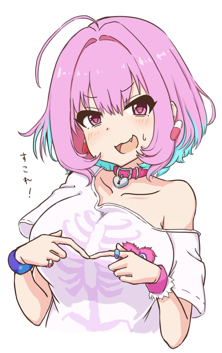 yumemi riamu (idolmaster and 2 more) drawn by arai_(piyohiko_kt)