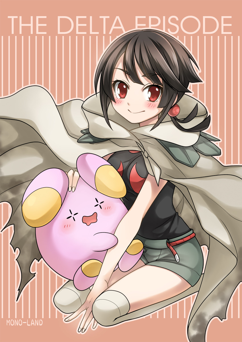 zinnia and whismur (pokemon and 1 more) drawn by mono_land