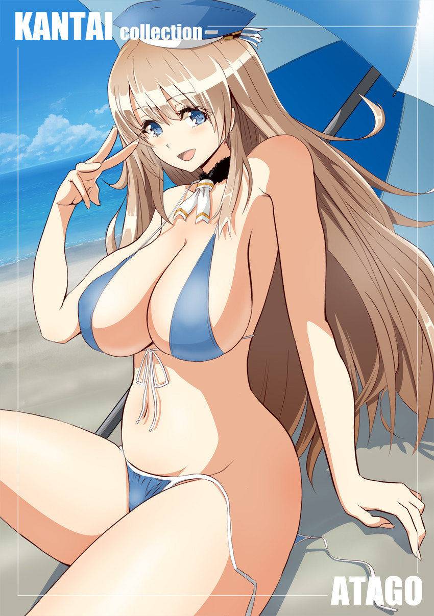 atago (kantai collection) drawn by sakamoto_(shouten)