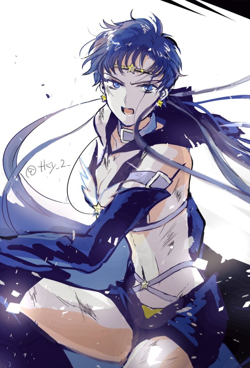 seiya kou and sailor star fighter (bishoujo senshi sailor moon and 1 more) drawn by takayo_(retry)