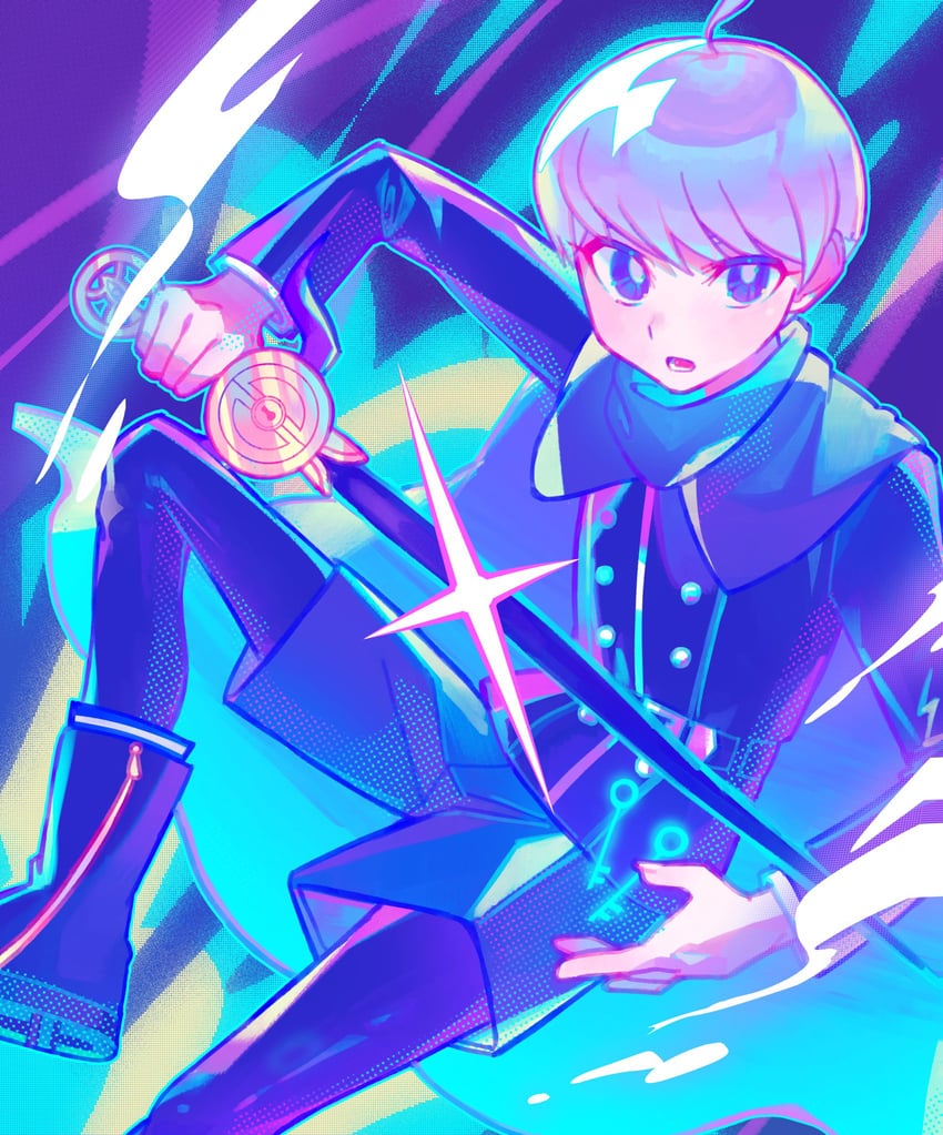 yuma kokohead (master detective archives: rain code) drawn by iro_(mywife_sunny)