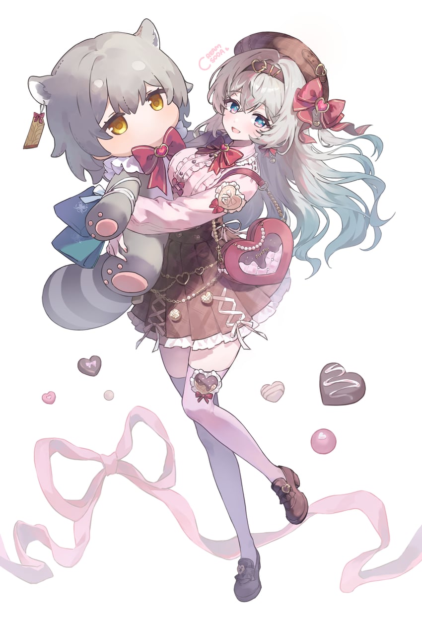 trailblazer, firefly, and stelle (honkai and 1 more) drawn by creamsoda