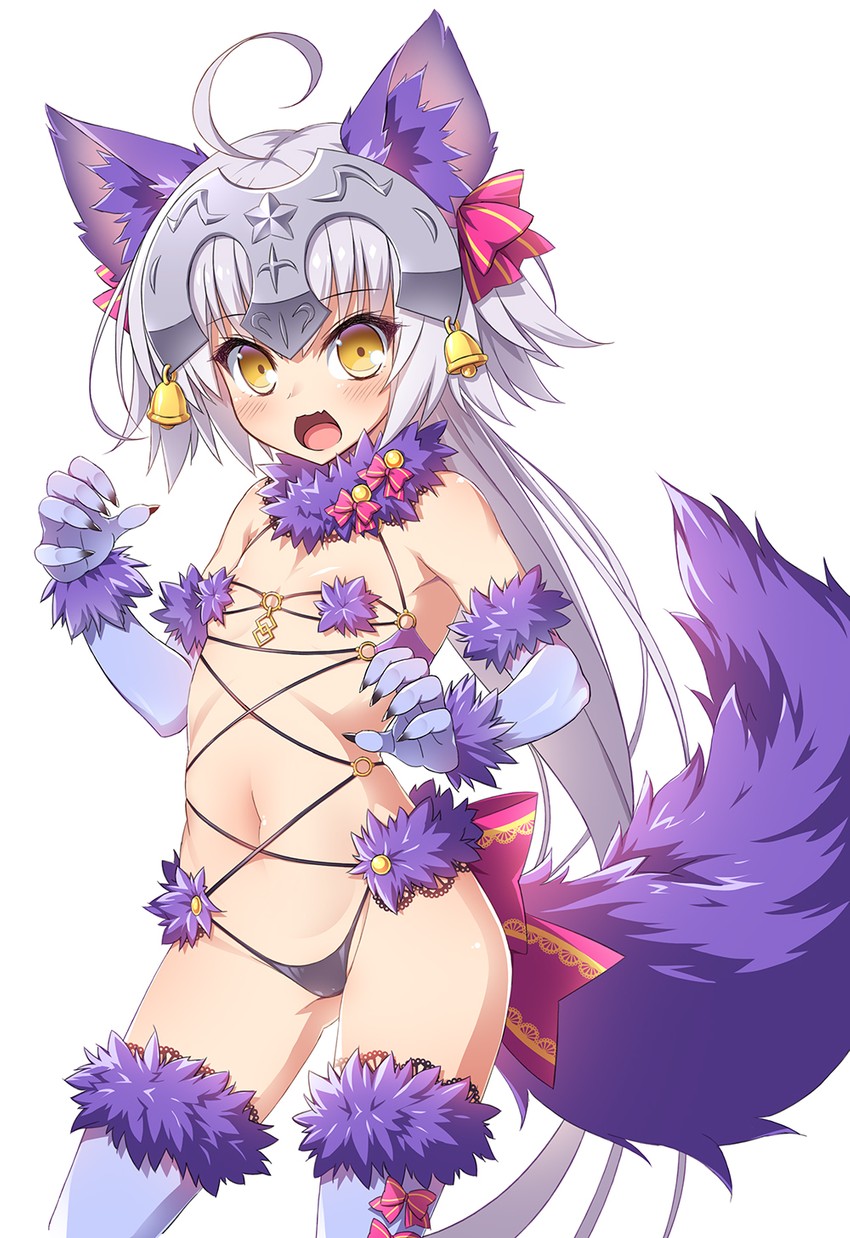 mash kyrielight and jeanne d'arc alter santa lily (fate and 1 more) drawn by suzuri_(tennenseki)