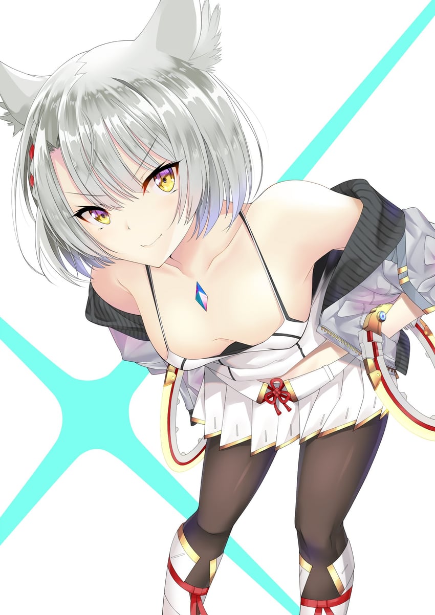 mio (xenoblade chronicles and 1 more) drawn by daive